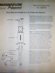 Auspuffanlage - Exhaust Systems  Hummer H2 03 - 06